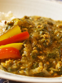 たっぷり♡ほうれん草と豚挽肉のカレー-レシピのメイン写真