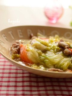 簡単☆材料3つで中華風♪白菜のうま煮-レシピのメイン写真