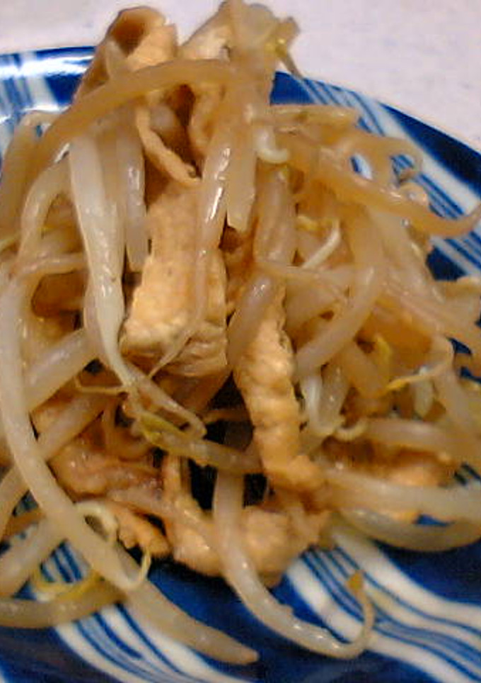 もやしと油揚げの炒め物-レシピのメイン写真