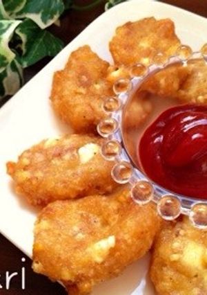 ヘルシー！もちもち♡お豆腐ツナナゲット-レシピのメイン写真