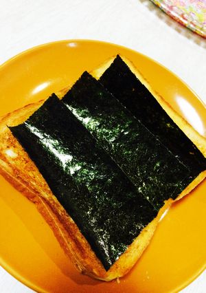朝ごはんに ☆のりトースト☆-レシピのメイン写真