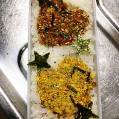 A picture of 簡単♡かわいい♡ふりかけ弁当♡.