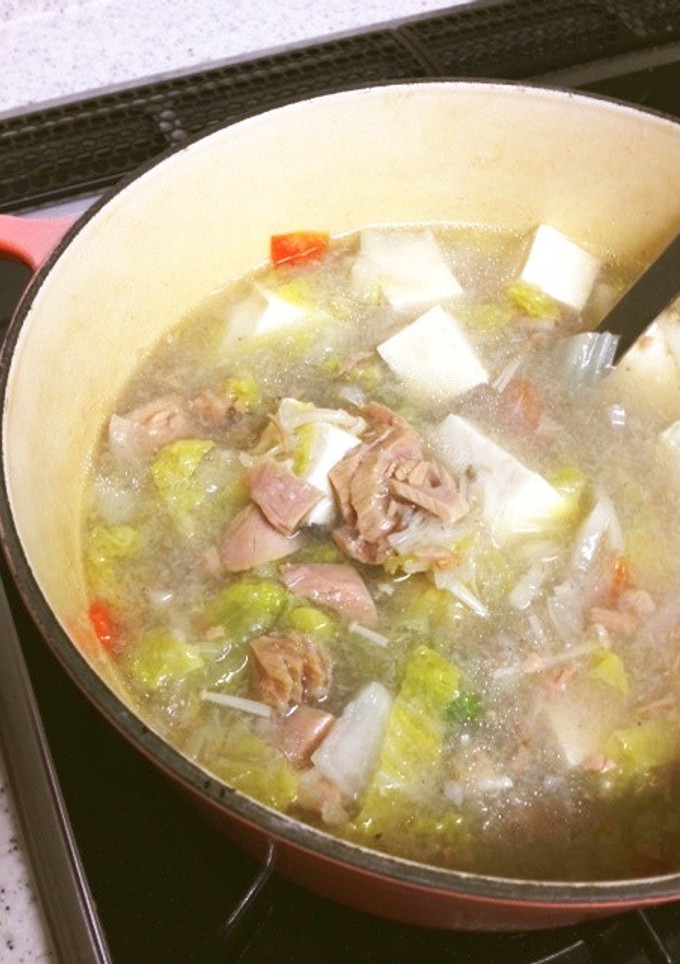 ごろごろツナのとろとろあったかスープ♪-レシピのメイン写真