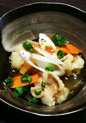 ホルモンの味噌煮込み-レシピのメイン写真