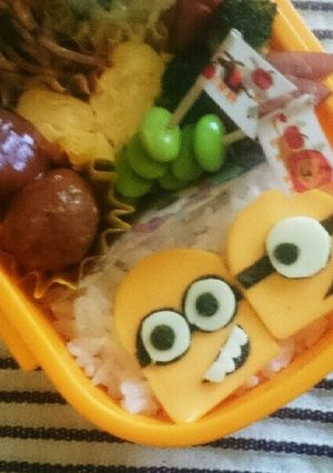 キャラ弁☆ミニオン☆簡単☆-レシピのメイン写真