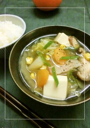 具だくさん　和＊中華スープ-レシピのメイン写真