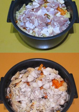 鶏もも肉の炊き込みご飯-レシピのメイン写真