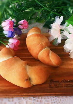 HBで簡単♡サクモチッなチョコ塩パン-レシピのメイン写真