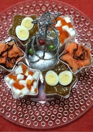 クリスマスに☆カップちらし寿司-レシピのメイン写真