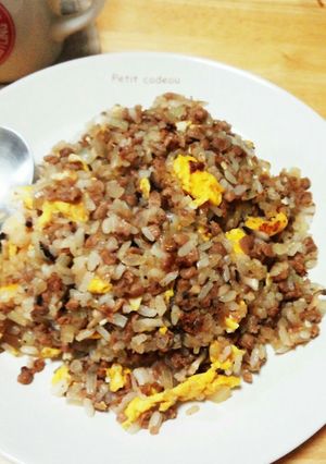 大豆のお肉で健康チャーハン☆-レシピのメイン写真