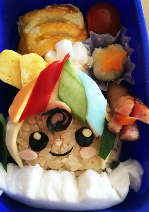 キャラ弁 にじりん-レシピのメイン写真