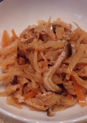 定番☆切り干し大根の煮物-レシピのメイン写真