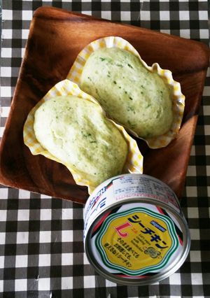 シーチキンポテト蒸しパン♪ほっこり朝食♪-レシピのメイン写真
