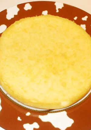 ベイクドチーズケーキ♪簡単おやつ!炊飯器-レシピのメイン写真