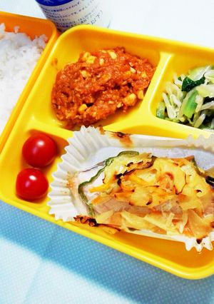 鮭の味噌マヨネーズ焼き 人気給食レシピ-レシピのメイン写真