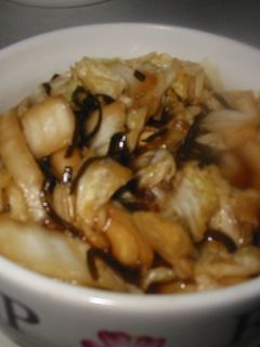 白菜の甘辛漬け(三杯酢&柚子胡椒)-レシピのメイン写真