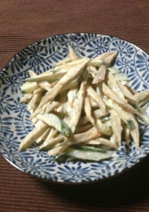 シャキシャキ★簡単ごぼうサラダ-レシピのメイン写真