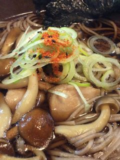 年越し蕎麦に!きのこ蕎麦♪-レシピのメイン写真