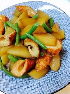 竹輪の旨みが大根にも!大根と竹輪の炒め煮-レシピのメイン写真