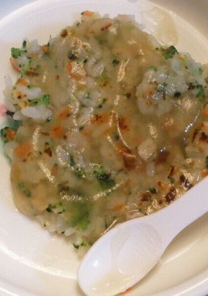 離乳食＊ご飯と野菜のお焼き～あんかけ～-レシピのメイン写真