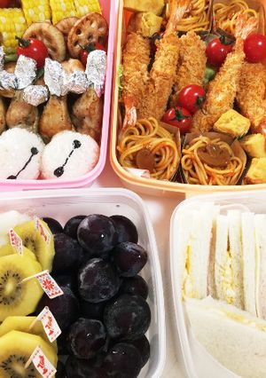 家族弁当、運動会、ピクニック-レシピのメイン写真