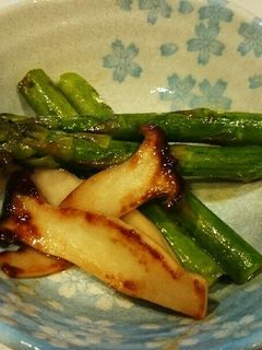 創味シャンタンのアスパラエリンギ炒め-レシピのメイン写真