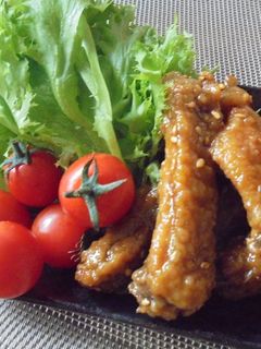 鶏手羽の甘辛揚げ-レシピのメイン写真