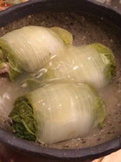 大豆のお肉で!ロール白菜の中華あんかけ-レシピのメイン写真