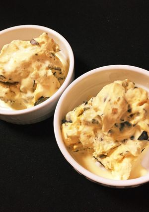 かぼちゃの皮でクッキークリーム風アイス♪-レシピのメイン写真