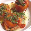 ジューシートマトの肉詰め