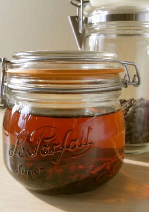 余り豆を活用！コーヒービネガー-レシピのメイン写真