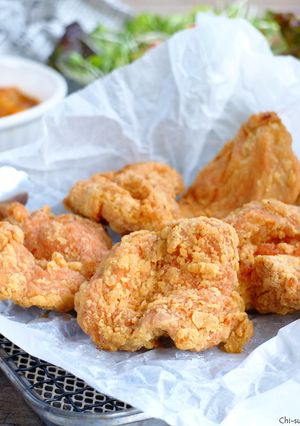 ザクッと食感☆鶏胸肉のフライドチキン！-レシピのメイン写真