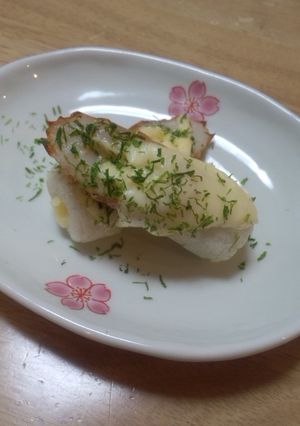 お弁当に☆ちくわチーズマヨ焼き-レシピのメイン写真