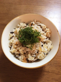 ■ 発芽玄米 de 梅ひじきご飯 ■-レシピのメイン写真