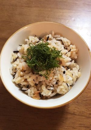 ■ 発芽玄米 de 梅ひじきご飯 ■-レシピのメイン写真