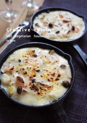 中華豆乳クリームモチモチうどんドリア-レシピのメイン写真