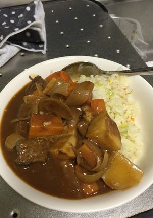 ビーフシチューのハヤシライス-レシピのメイン写真