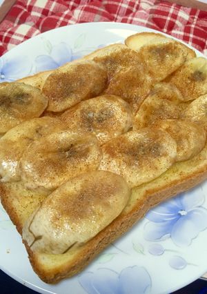 バナナトースト-レシピのメイン写真
