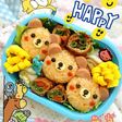 くまさん弁当★簡単キャラ弁