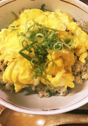 バター醤油和風チャーハン♬たまごのせ♬-レシピのメイン写真