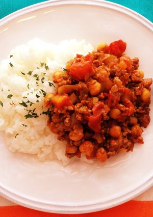 ひよこ豆のドライカレー-レシピのメイン写真