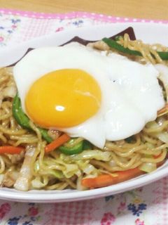簡単 シンプル塩焼きそば-レシピのメイン写真