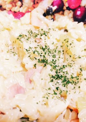 ミルクチーズリゾット-レシピのメイン写真