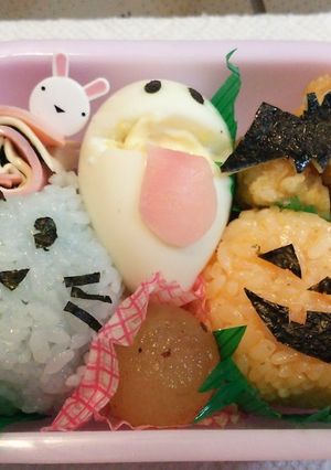 キャラ弁ハロウィン-レシピのメイン写真