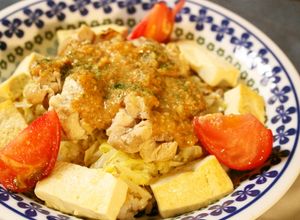 夫が愛する♡野菜たっぷり鶏ごま丼-レシピのメイン写真