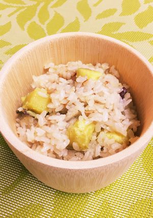 さつまいもと舞茸の炊き込みごはん-レシピのメイン写真