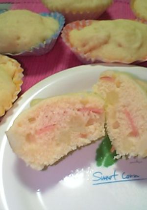 レンジで簡単♪じゃがハムの蒸しパン-レシピのメイン写真