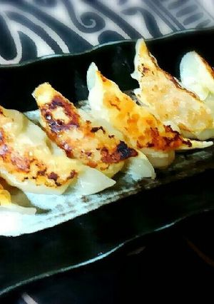 食感楽しい美味しい❤ツナとレンコンの餃子-レシピのメイン写真