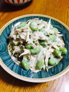 ごぼうの味噌マヨサラダ-レシピのメイン写真