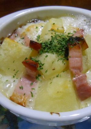 じゃがいもとベーコンのココットカマン-レシピのメイン写真